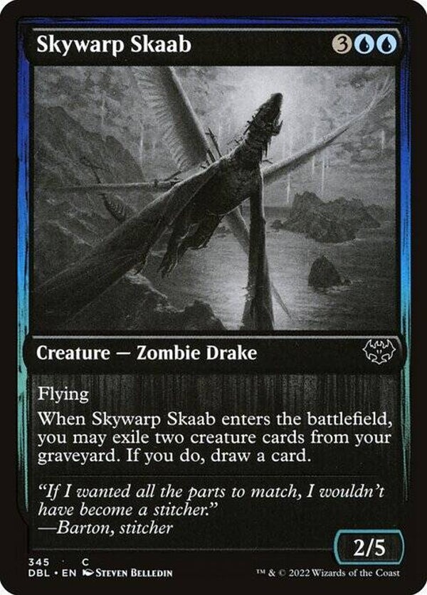 Magic : The Gathering (MTG) : Skywarp Skaab (Innistrad : Double Feature (DBL)) - C