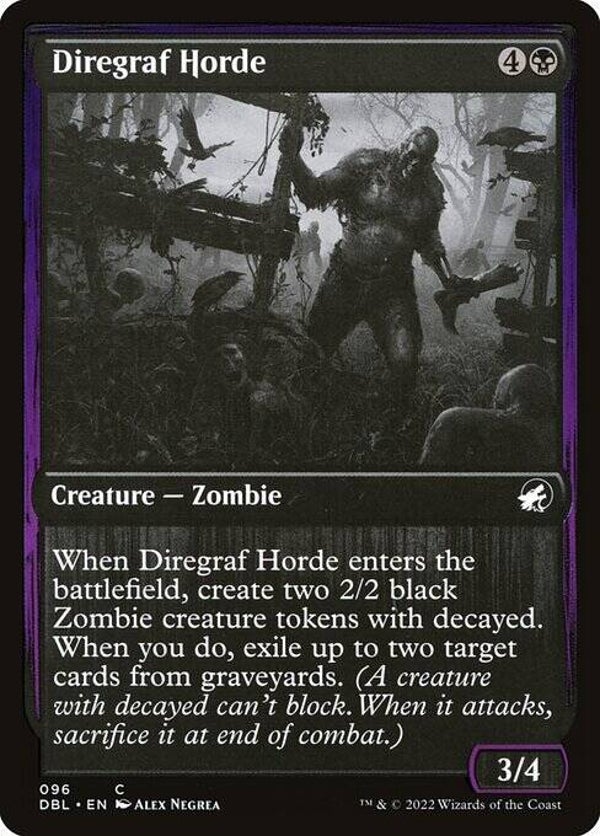 Magic : The Gathering (MTG) : Diregraf Horde (Innistrad : Double Feature (DBL)) - C
