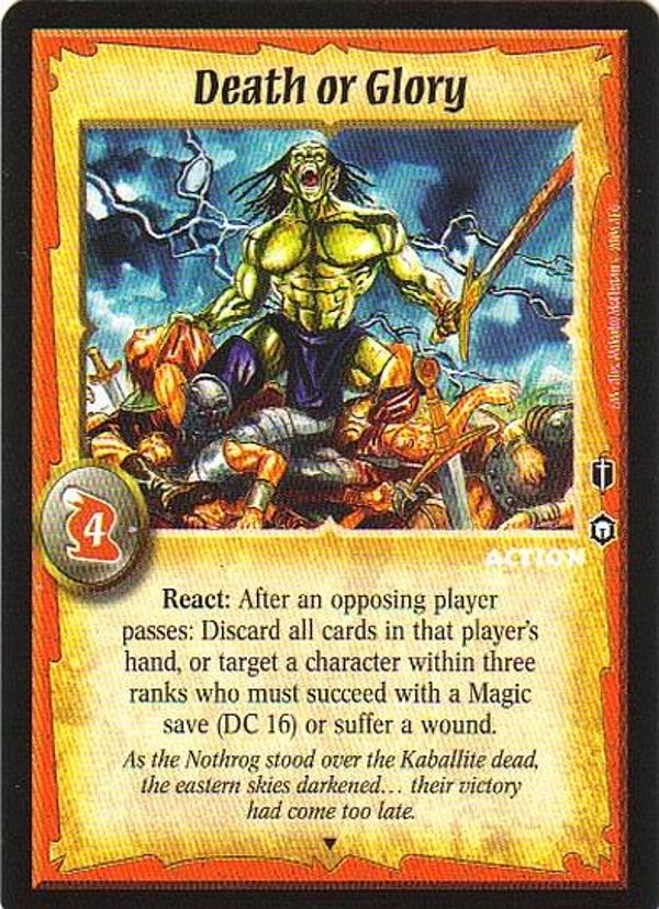 Warlord Saga of the Storm : Death or Glory (EOS FOIL) - Promo (SPLD-PLD)