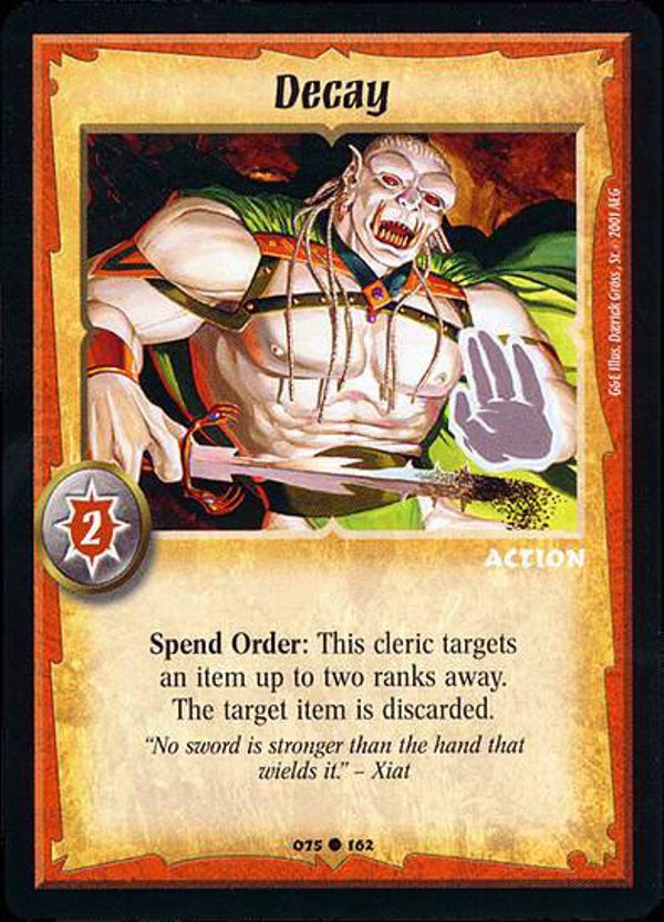 Warlord Saga of the Storm : Decay - C - G&E