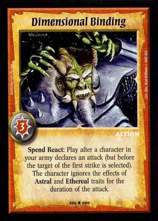 Warlord Saga of the Storm : Dimensional Binding - U - C2A