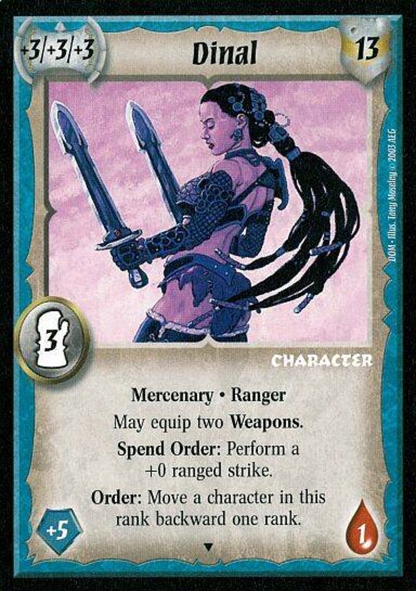 Warlord Saga of the Storm : Dinal (DOM) - Promo