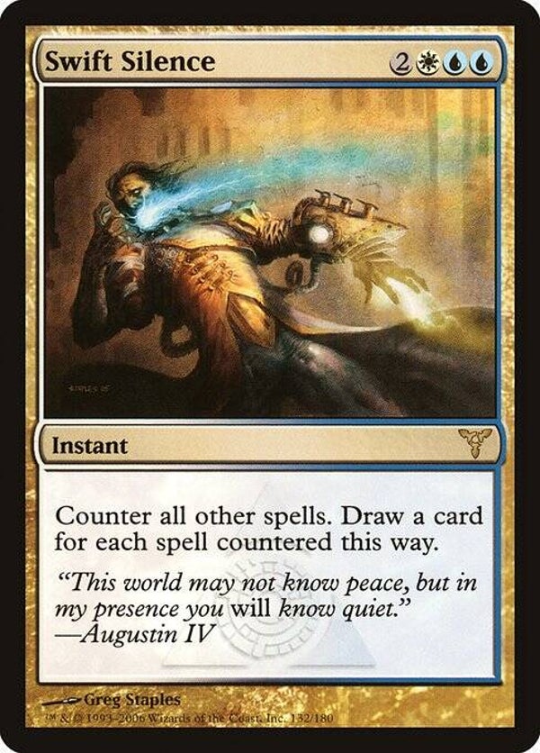 Magic the Gathering (MTG) : Swift Silence (Dissension (DIS)) - R