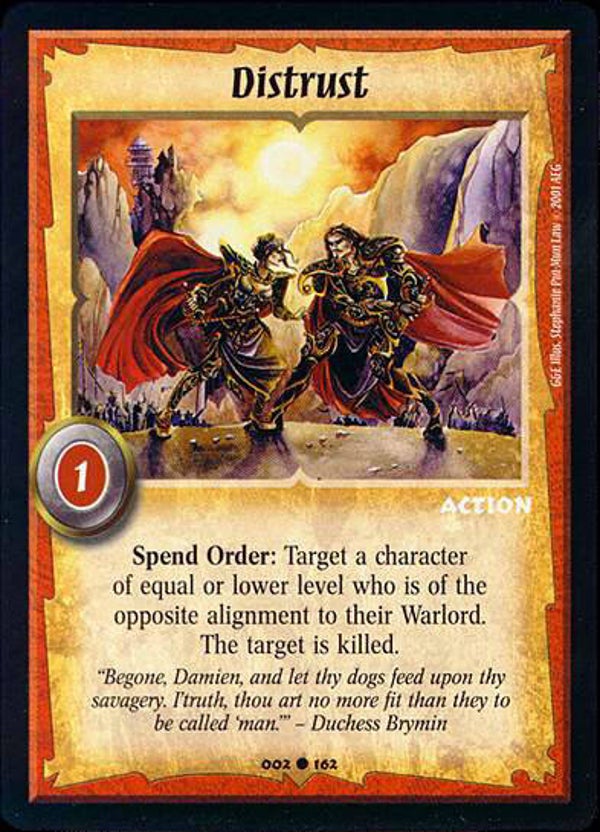 Warlord Saga of the Storm : Distrust - C - G&E