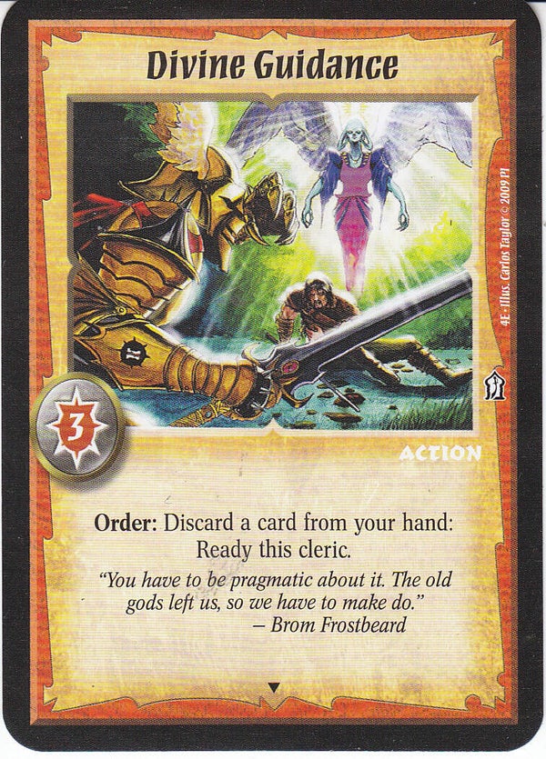 Warlord Saga of the Storm : Divine Guidance (4E Drasek Kit version) - Promo