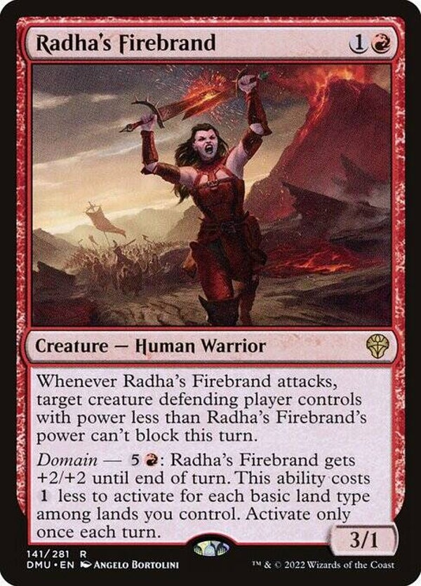 Magic the Gathering (MTG) : Radha's Firebrand (Dominaria United (DMU)) - R
