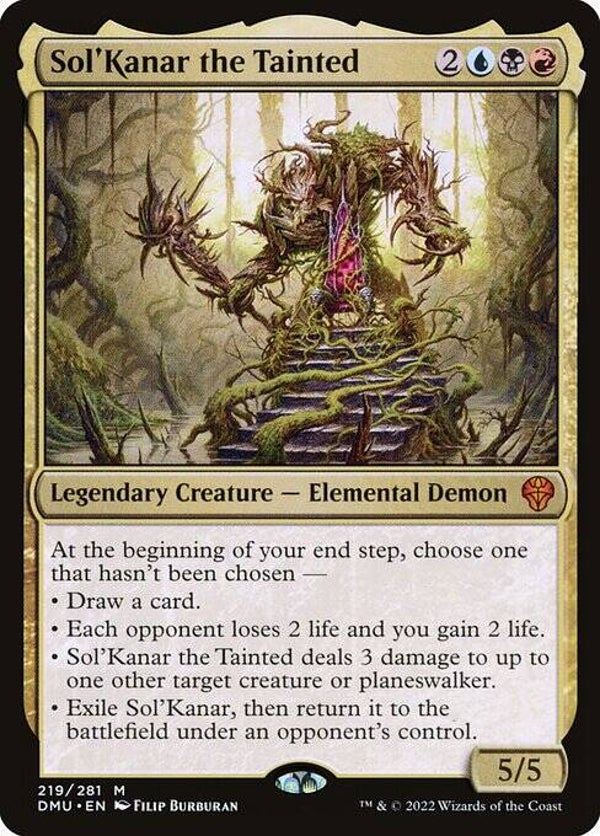 Magic : The Gathering (MTG) : Sol'Kanar the Tainted (Dominaria United (DMU)) - M