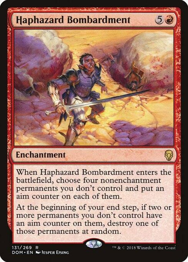 Magic the Gathering (MTG) : Haphazard Bombardment (Dominaria (DOM)) - R