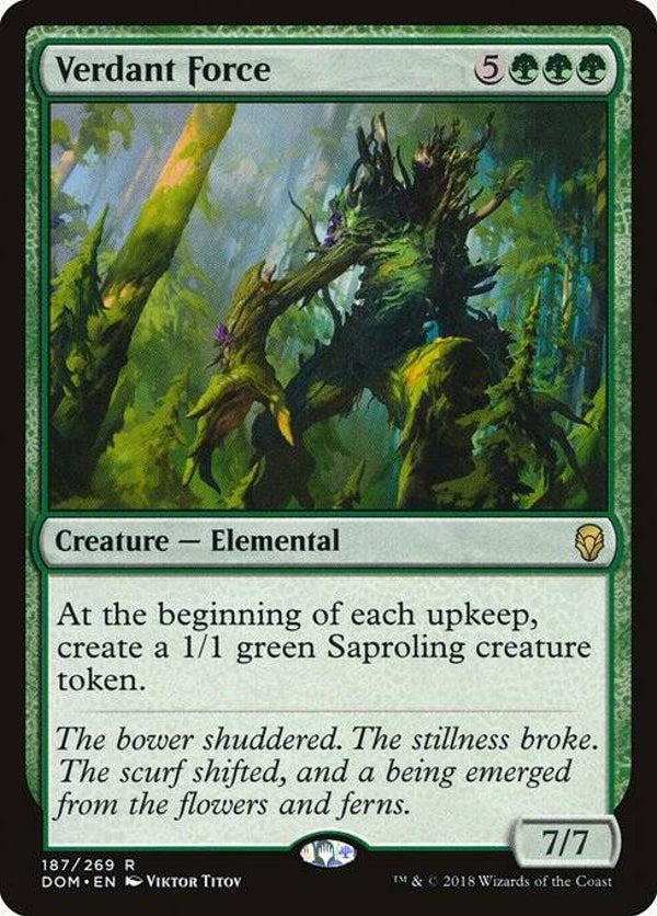 Magic the Gathering (MTG) : Verdant Force (Dominaria (DOM)) - R