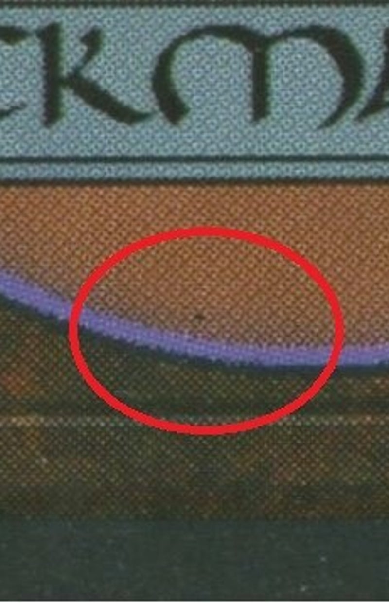 Magic the Gathering (MTG) Spec on back for Revised FWB Italian 1995 pic