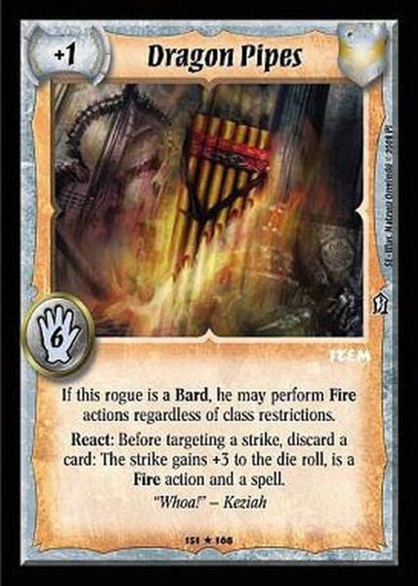 Warlord Saga of the Storm : Dragon Pipes - R - (Shattered Empires) SE