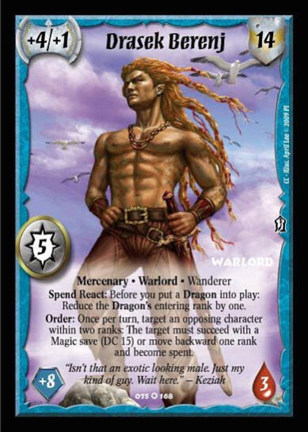 Warlord Saga of the Storm : Drasek Berenj (CC)