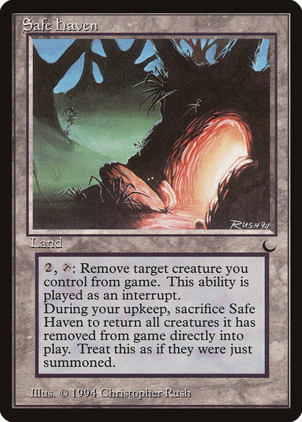 Magic the Gathering (MTG) : Safe Haven - (The Dark) - R  (SPLD+)