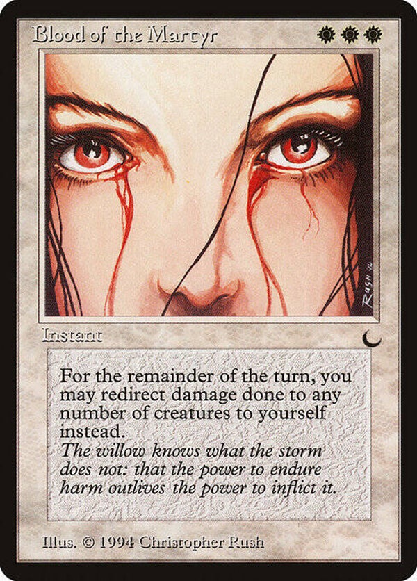 Magic the Gathering (MTG) : Blood of the Martyr - (The Dark) - U