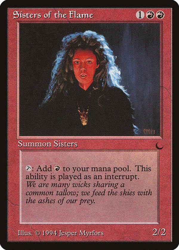 Magic the Gathering (MTG) : Sisters of the Flame - (The Dark) - U