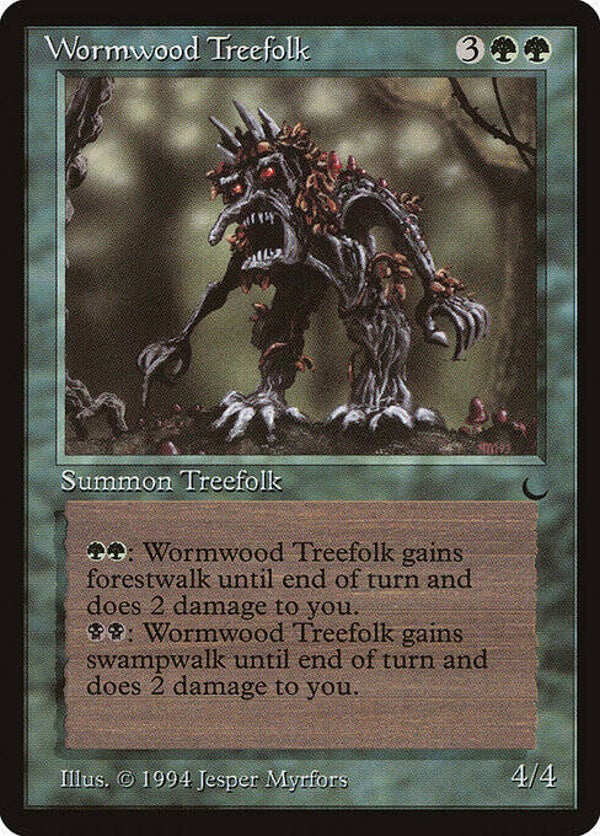 Magic the Gathering (MTG) : Wormwood Treefolk - (The Dark) - R  (SPLD-PLD)