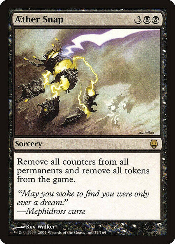 Magic the Gathering (MTG) : Aether Snap (Darksteel (DST)) - R