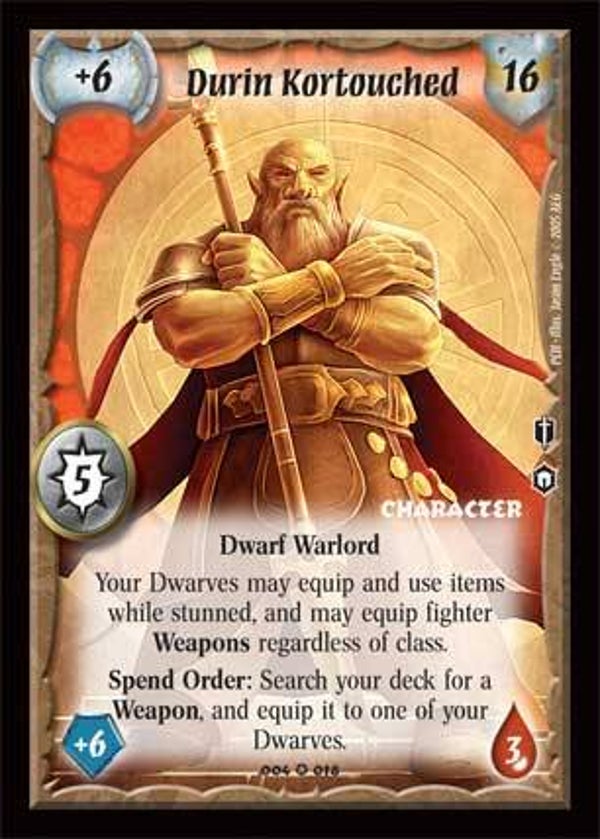 Warlord Saga of the Storm : Durin Kortouched (PCH)