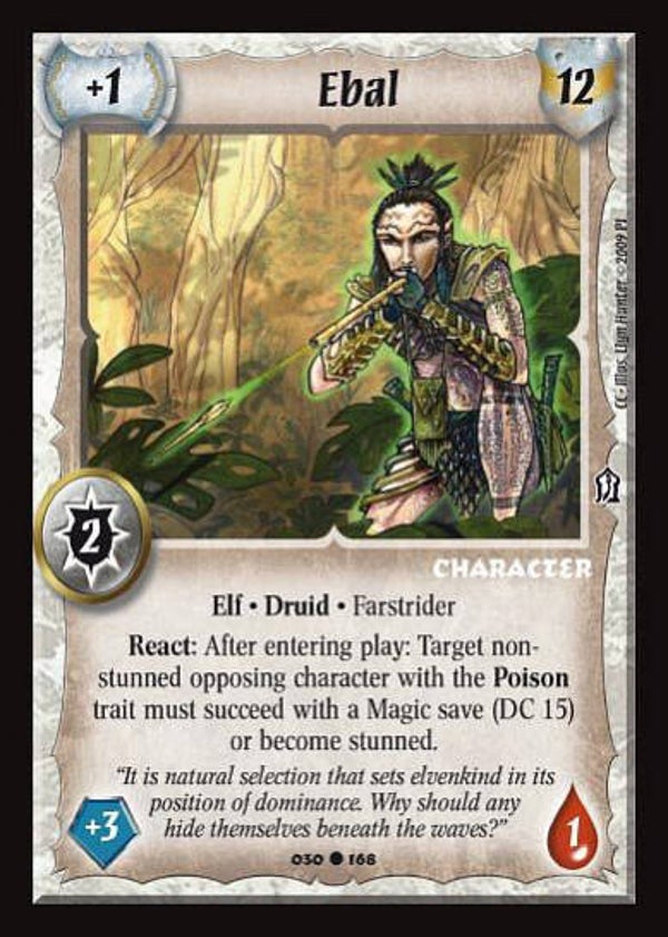 Warlord Saga of the Storm : Ebal - C - (Crimson Coast) CC