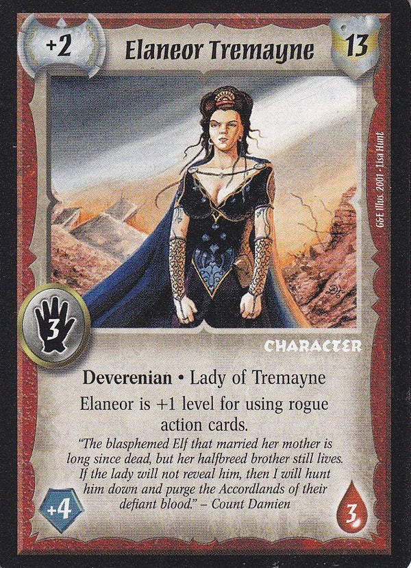 Warlord Saga of the Storm : Elaneor Tremayne (G&E Deck special)
