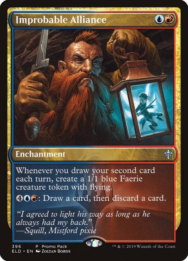 Magic : The Gathering (MTG) : Improbable Alliance - Promo : Pack (ELD) - FOIL