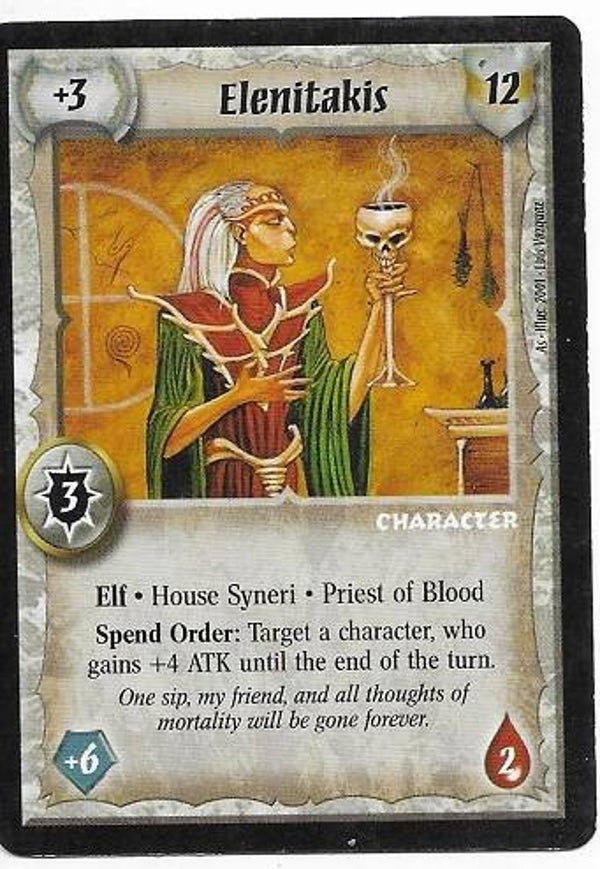 Warlord Saga of the Storm : Elenitakis (BK Deck special)