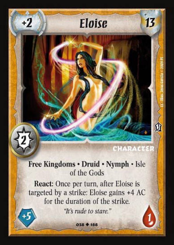 Warlord Saga of the Storm : Eloise - U - (Crimson Coast) CC