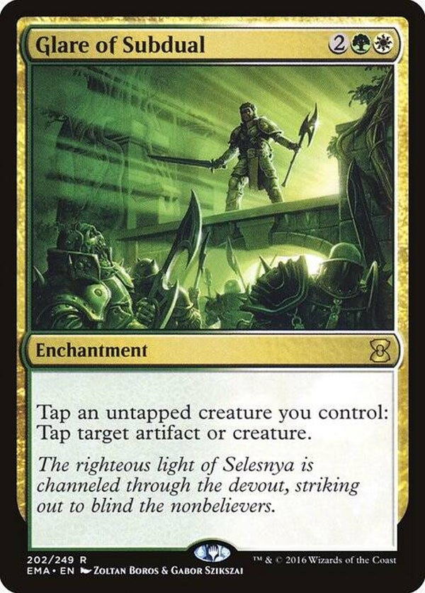 Magic the Gathering (MTG) : Glare of Subdual (Eternal Masters (EMA)) - R
