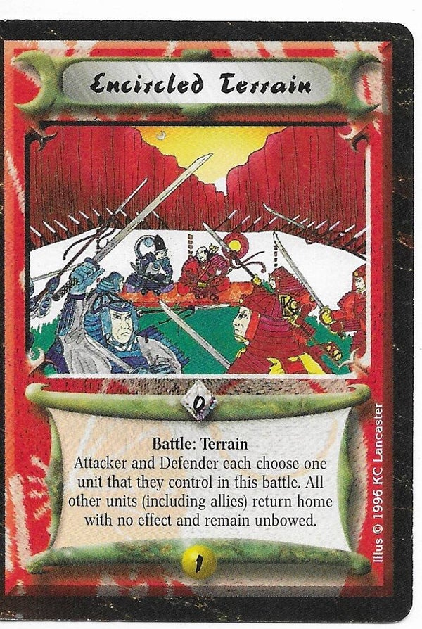 L5R : STRATEGY : Encircled Terrain (Time of the Void R.C. (ToV)) - "FIXED REPRINT"