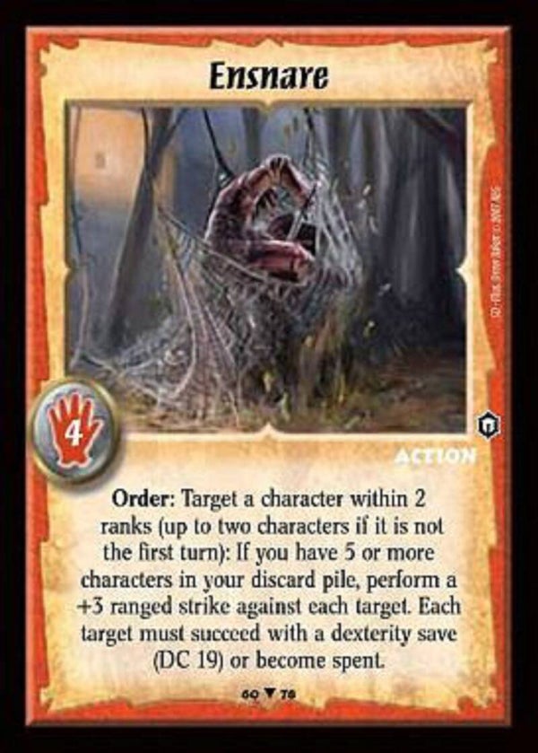 Warlord Saga of the Storm : Ensnare (SD)