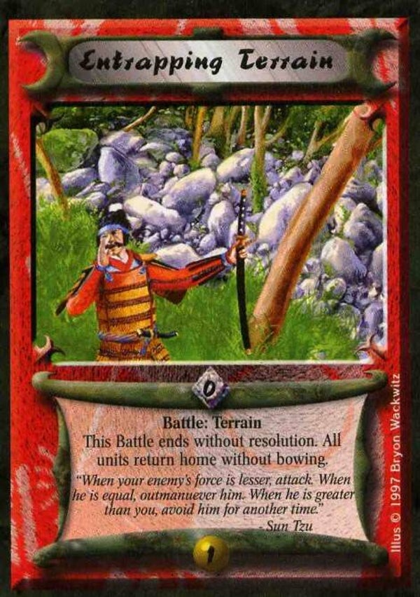 L5R : STRATEGY : Entrapping Terrain (Crimson and Jade R.C. (CaJ)) - "FIXED REPRINT"