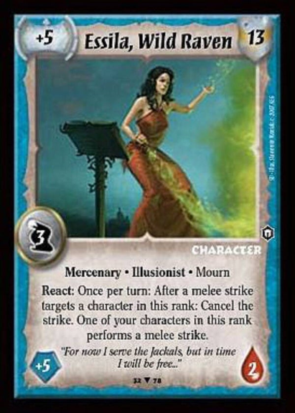 Warlord Saga of the Storm : Essila, Wild Raven (SD)