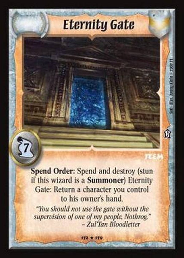 Warlord Saga of the Storm : Eternity Gate - R - (Sands of Oblivion) SOO