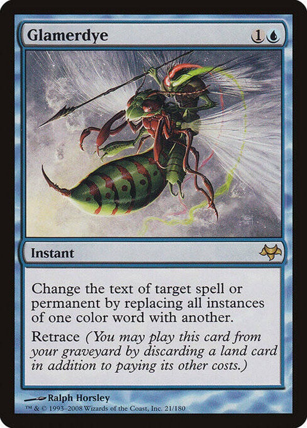 Magic the Gathering (MTG) : Glamerdye (Eventide (EVE)) - R