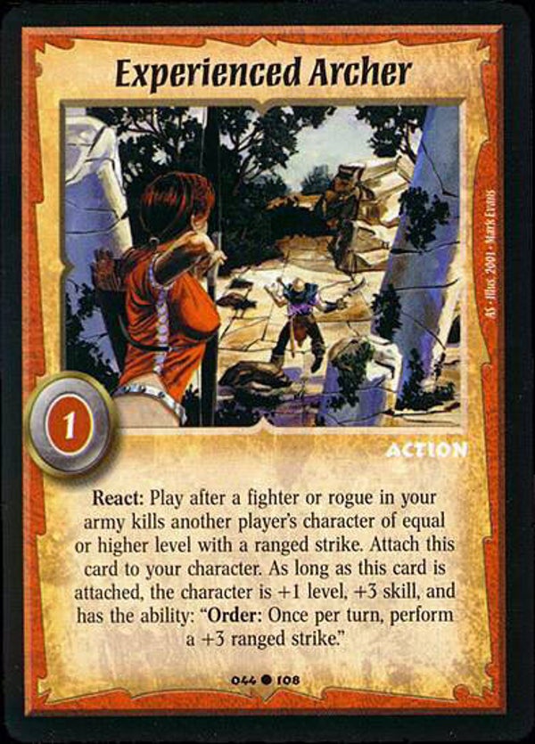 Warlord Saga of the Storm : Experienced Archer - C - AS