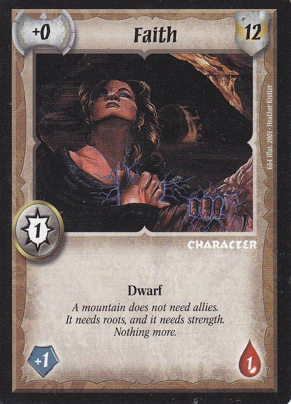 Warlord Saga of the Storm : Faith (G&E Deck special)