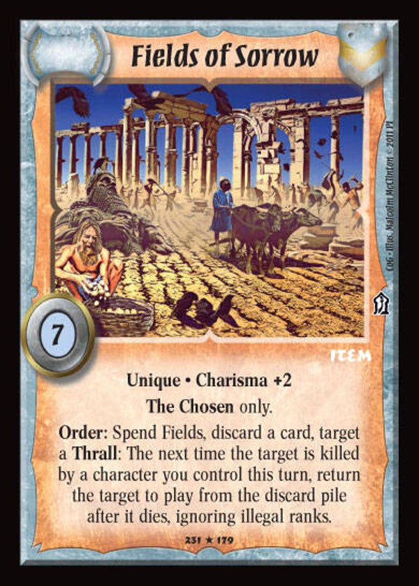 Warlord Saga of the Storm : Fields of Sorrow - R - COG