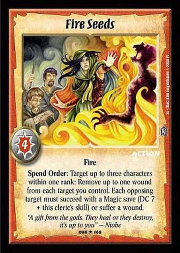 Warlord Saga of the Storm : Fire Seeds - R - (Shattered Empires) SE