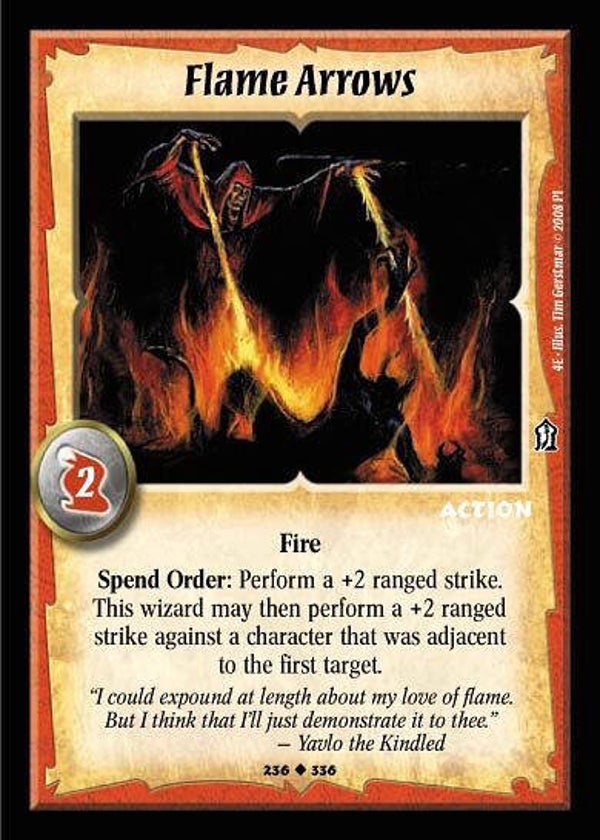 Warlord Saga of the Storm : Flame Arrows - U - 4E
