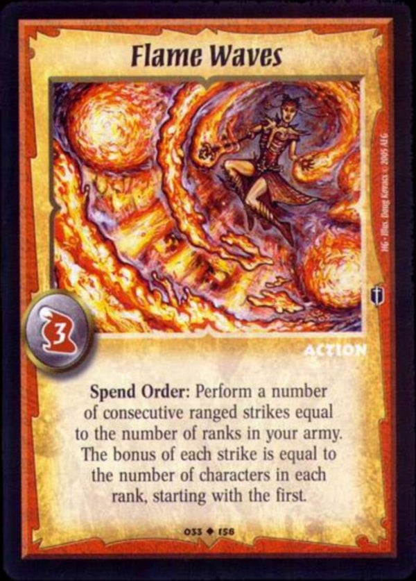 Warlord Saga of the Storm : Flame Waves - U - HG