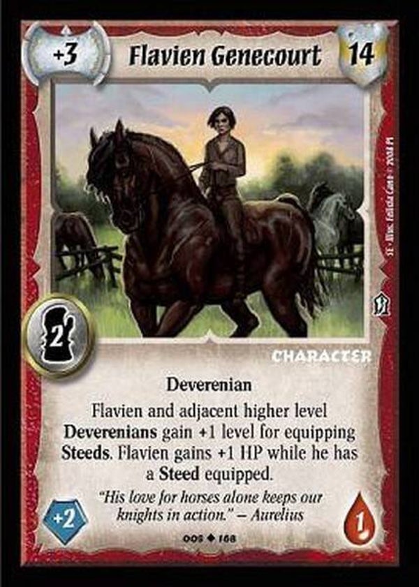 Warlord Saga of the Storm : Flavien Genecourt - U - (Shattered Empires) SE