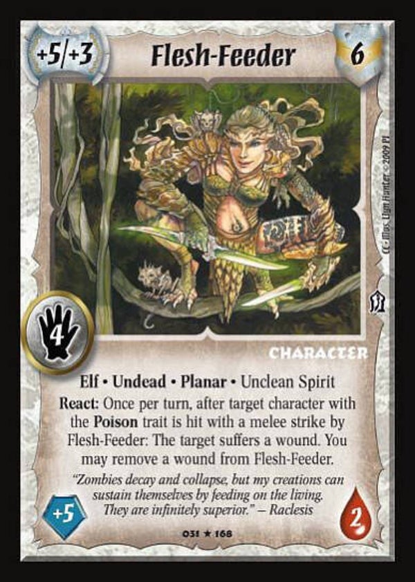 Warlord Saga of the Storm : Flesh-Feeder - R - (Crimson Coast) CC