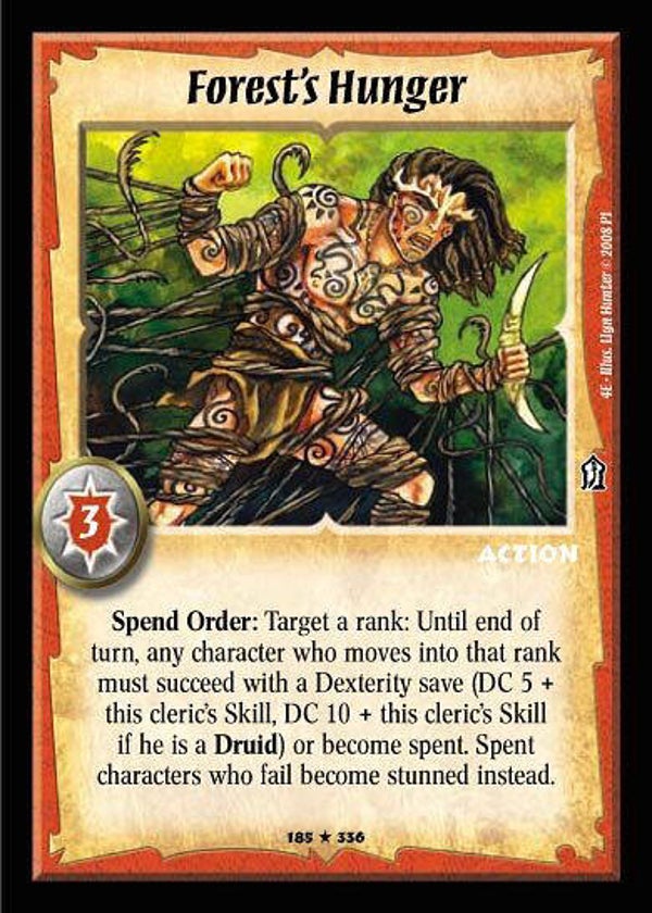 Warlord Saga of the Storm : Forest's Hunger - R - 4E