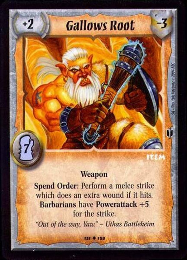 Warlord Saga of the Storm : Gallows Root - U - SA