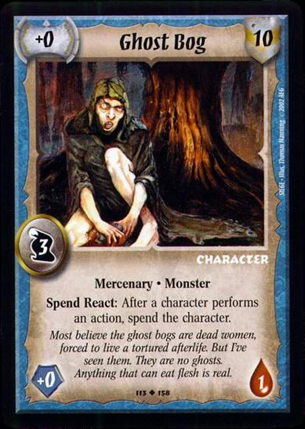 Warlord Saga of the Storm : Ghost Bog - U - SI