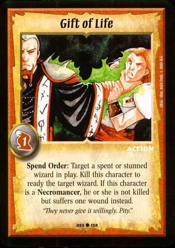 Warlord Saga of the Storm : Gift of Life - C - SI