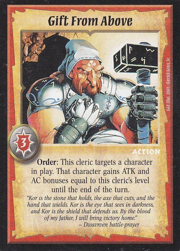 Warlord Saga of the Storm : Gift from Above (G&E Deck special)