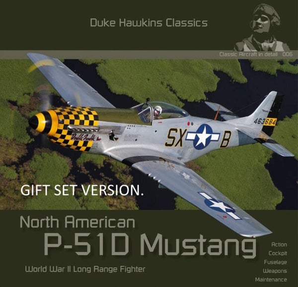 HMM PUBLICATIONS : BOOK : REF : HMH 048 : North American : P-51D Mustang (116 pages) (ENGLISH) (LIMITED GIFT SET VERSION)