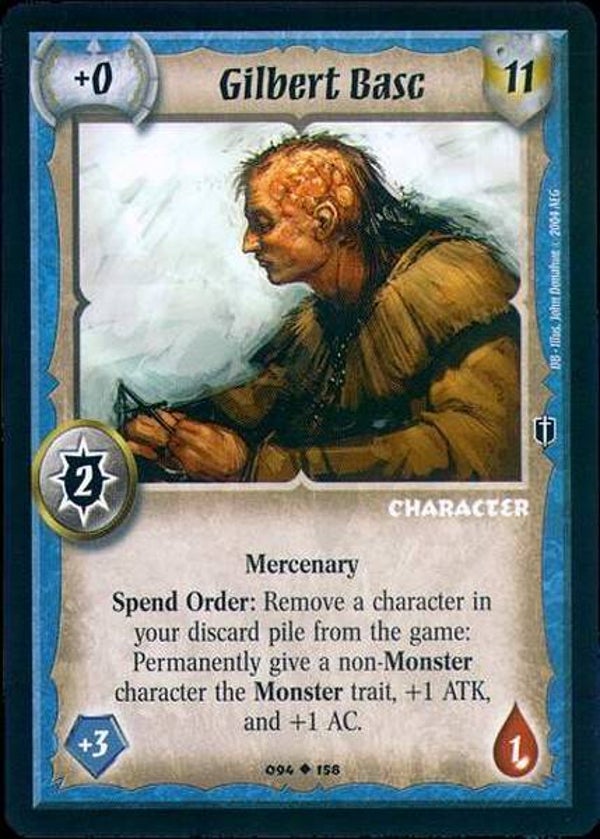 Warlord Saga of the Storm : Gilbert Basc - U - DB