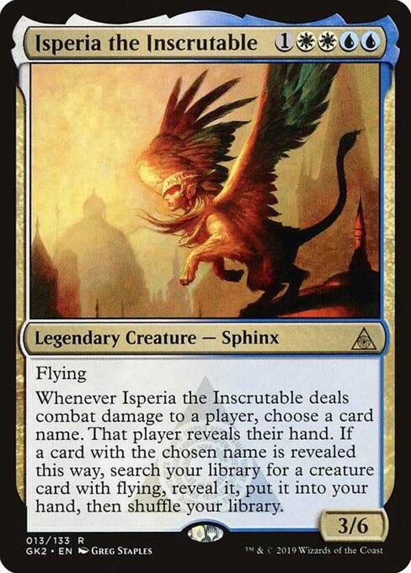 Magic the Gathering (MTG) : Isperia the Inscrutable (Ravniva Allegiance : Guild Kit (GK2)) - R